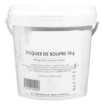 Disques de soufre à brûler